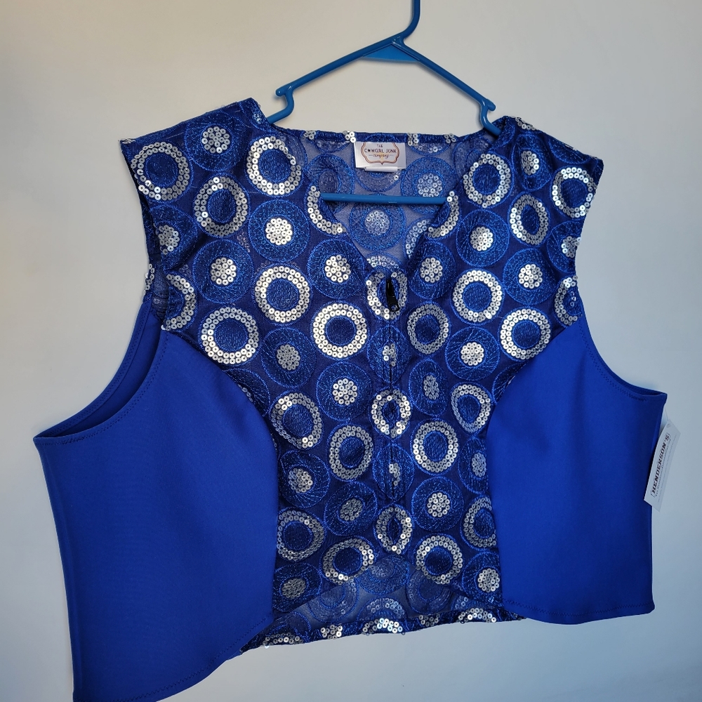 Western pleasure horsemanship Show Bolero vest